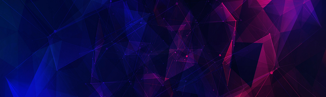 abstract technology image with dark blue background and purple gradient
