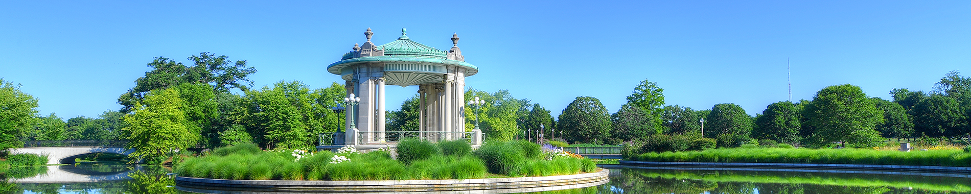 Forest Park bandstand