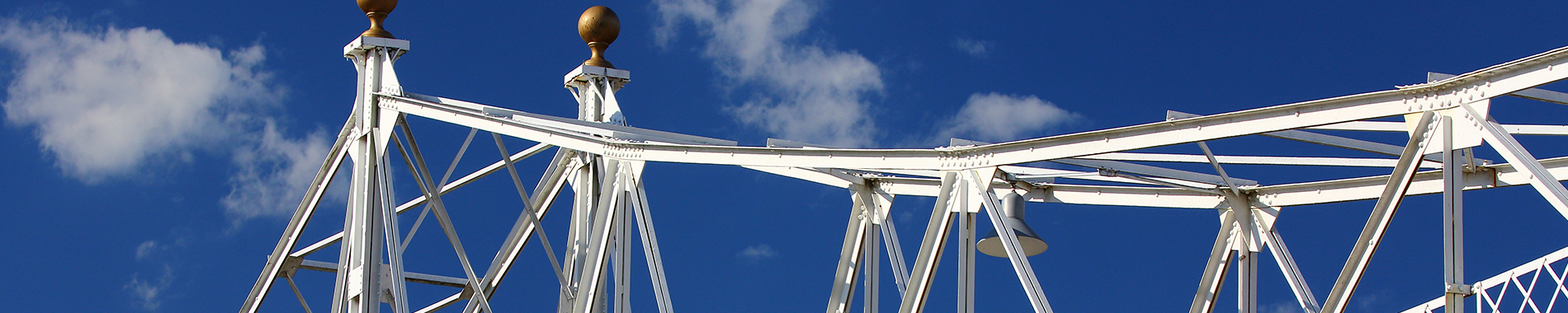 top of a bridge