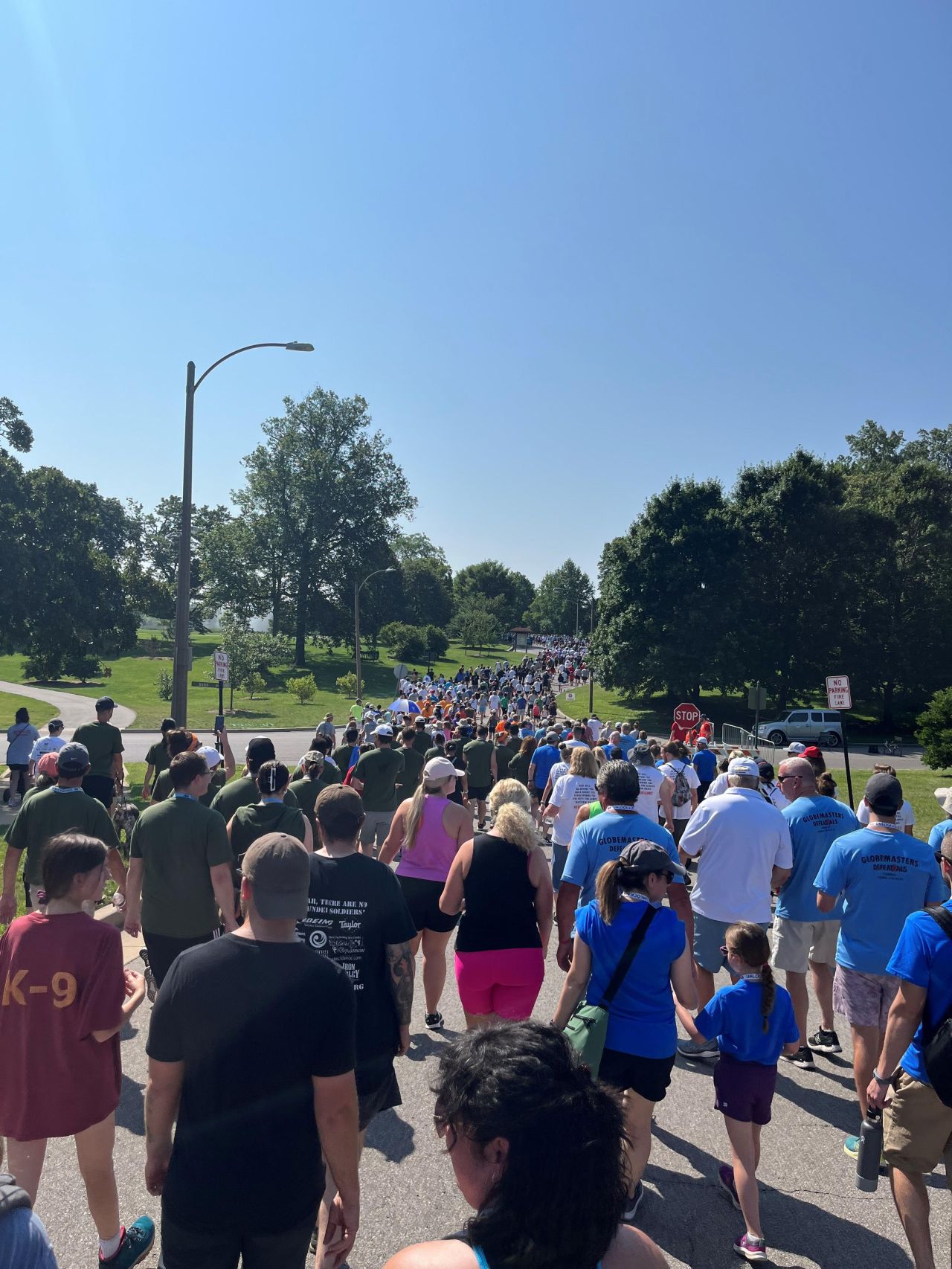 St. Louis employees at the Defeat ALS Walk 