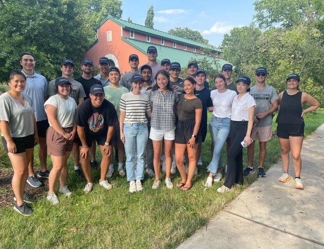 Analysts at the Snug Harbor Cultural Center & Botanical Garden