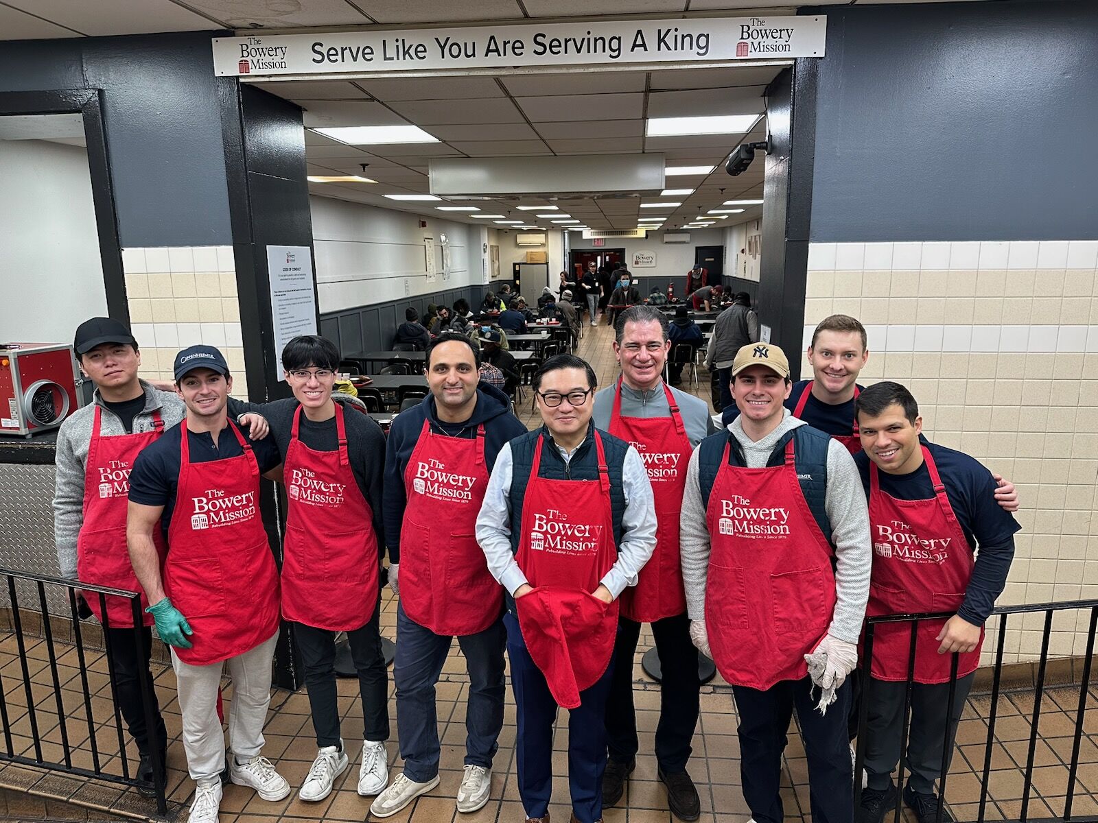FIG Team volunteering at The Bowery Mission