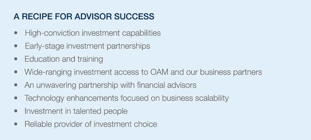 A Recipe for Advisor Success