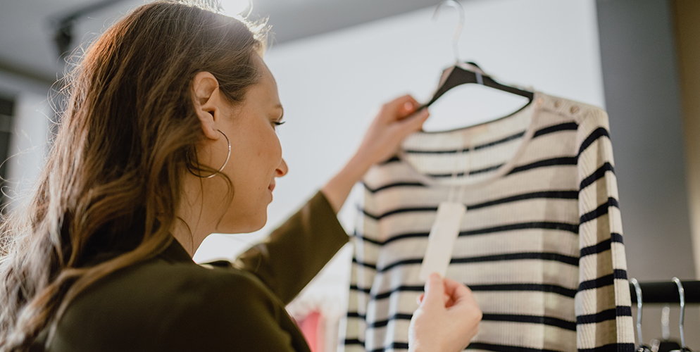 woman shopping