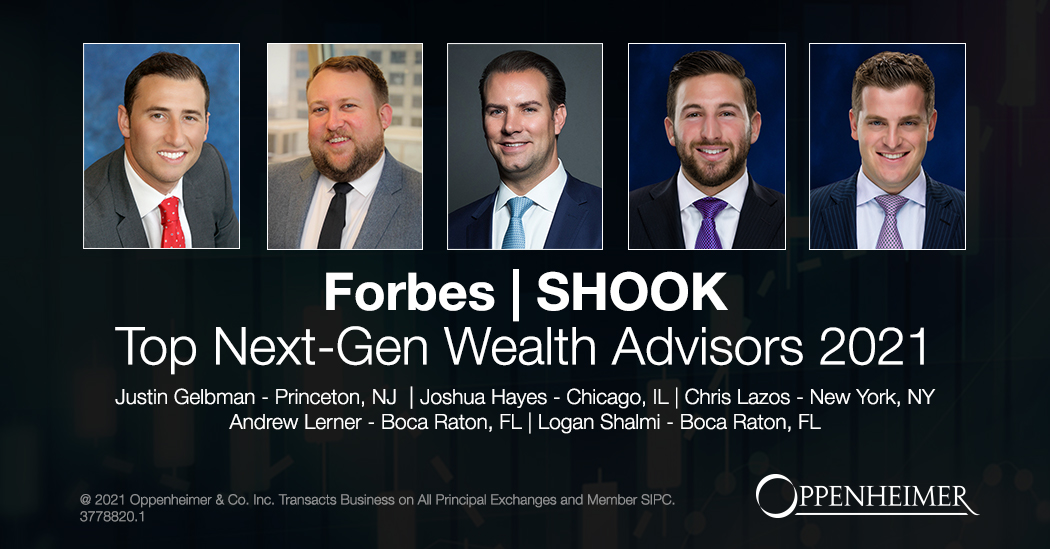 Meet Our 2021 Forbes/Shook Top NextGen Wealth Advisors