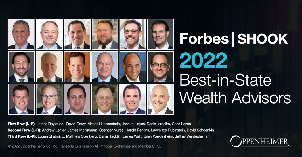 Meet our Forbes/SHOOK 2022 BestInState Wealth Advisors