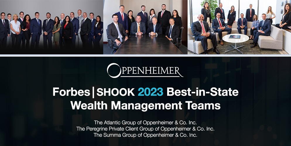 Meet Our Forbes/Shook 2023 BestInState Wealth Management Teams