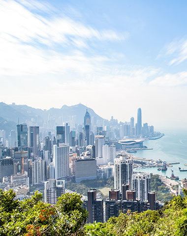 hong kong skyline