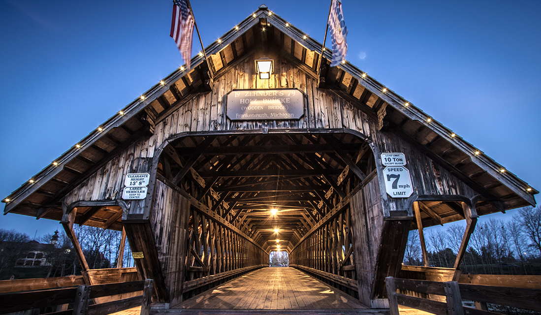 Frankenmuth, Michigan covered bridge